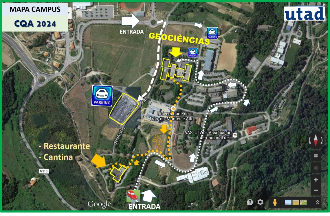 Mapa Campus Da Utad Cqa Jpeg